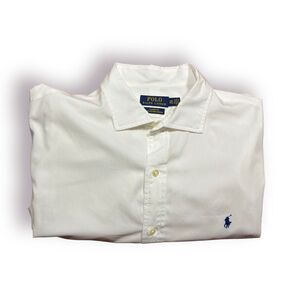 POLO Ralph Lauren XXL TTG Button Long Sleeve Shirt Men's Classic Fit 100% Cotton